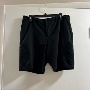 C9 by Champion Black Men's Cargo 100% Polyester Shorts with Side Pockets